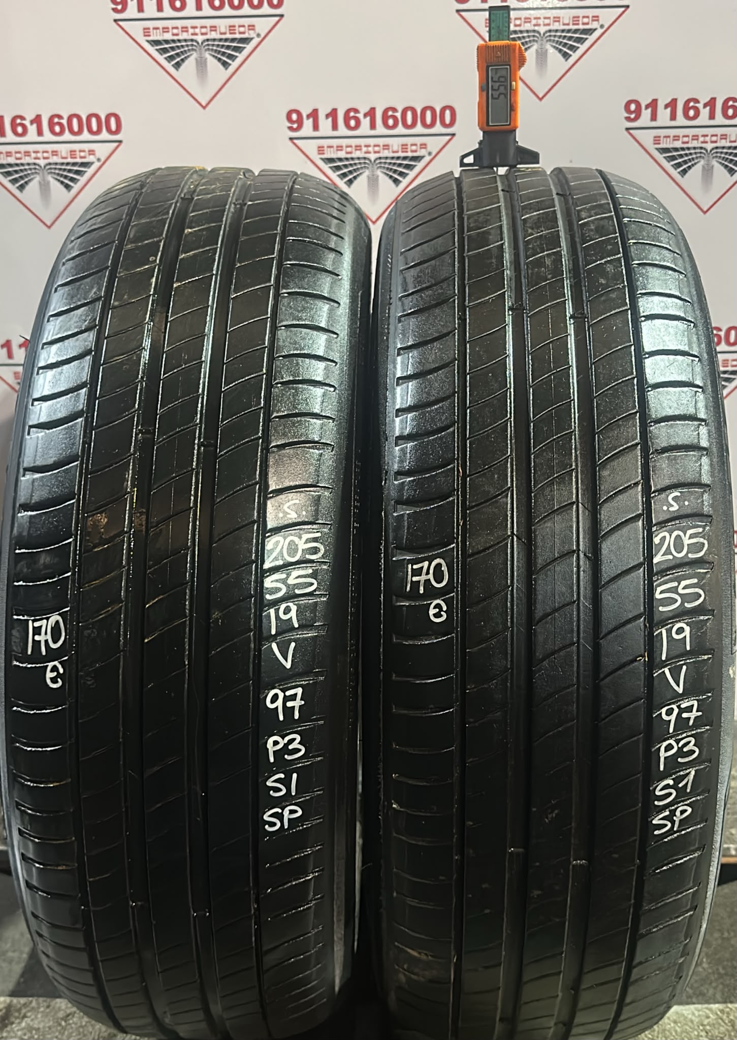 MICHELIN PRIMACY 3 S1 USADO  205/55 R19 97 V